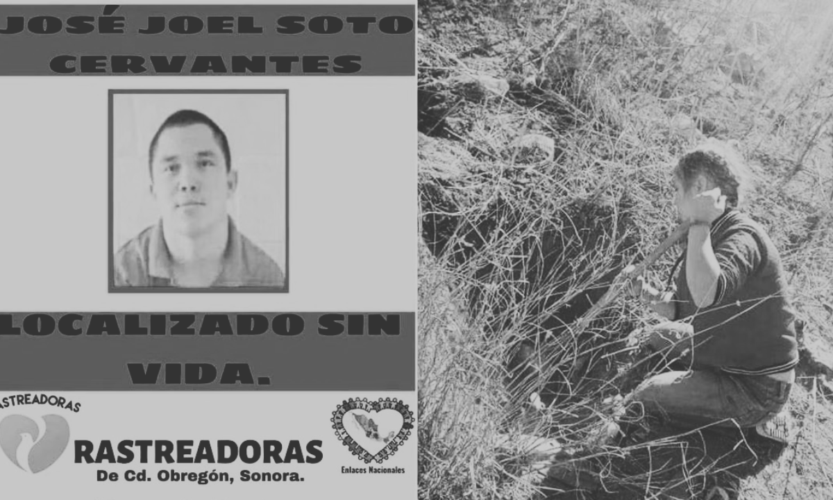 Encuentran sin vida al hermano de Mariel "la niña rastreadora" de Ciudad Obregón