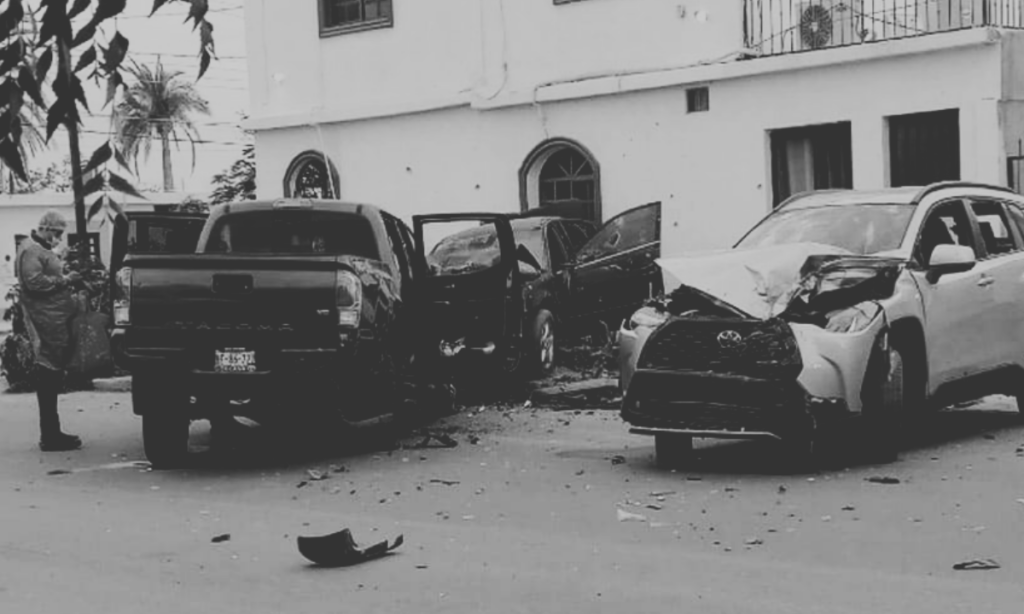 Caborca: Persecución en el centro de la ciudad deja 3 muertos