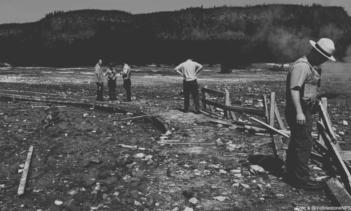 Explosión hidrotermal en Yellowstone causa el cierre de partes del parque nacional