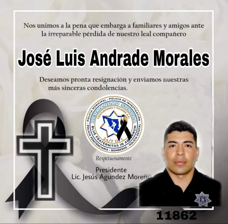 Balean a dos policías en Hermosillo; un resultó herido y el otro falleció