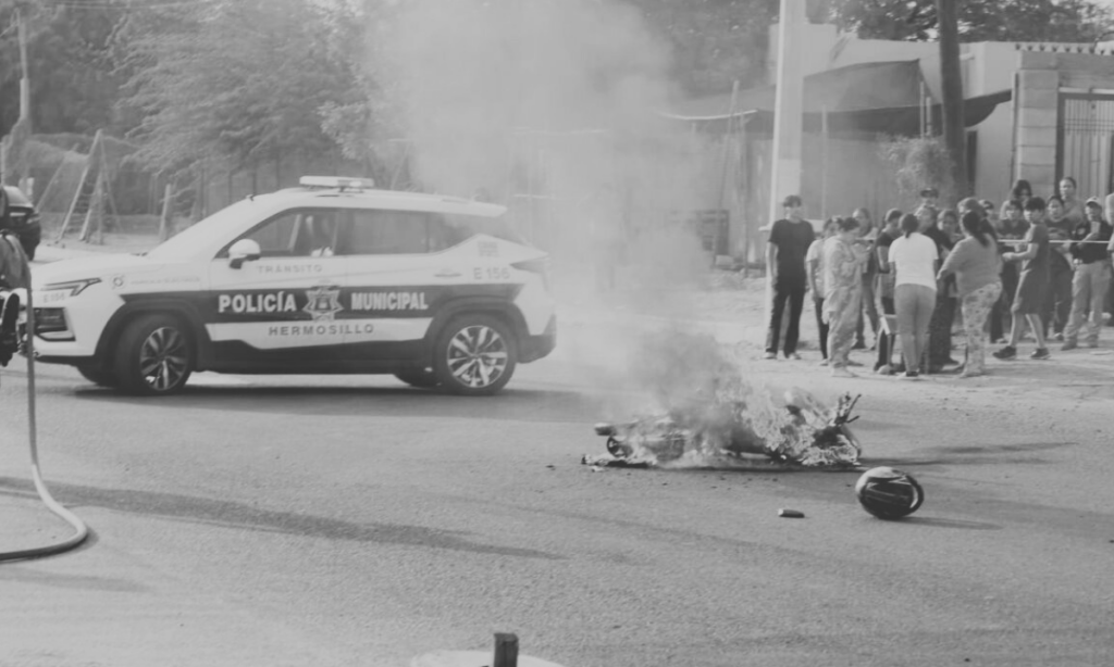 Ataque armado deja sin vida a un motociclista al norte de Hermosillo