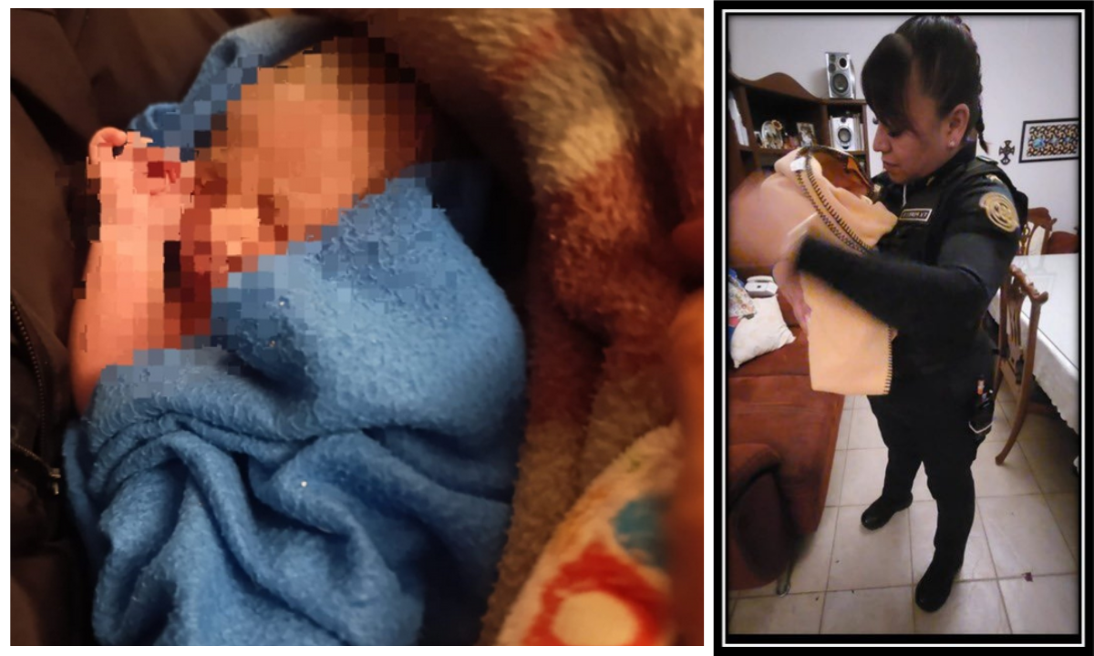 Rescatan a recién nacida que fue abandonada en un basurero